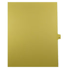 Mark Maker Legal Exhibit Index Tab Buff Single Tabs, 1/25th Cut, Letter Size, No Holes, Number 14, 25 Pack-Buff Single Tabs, 1/25th Cut