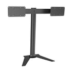 TygerClaw Dual Monitor Arm, 16" x 33" x 12", Black-Medium size monitor arm