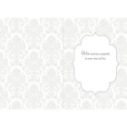 Rosedale 5-1/2" x 8" Formal With Deepest Sympathy Greeting Cards And Envelopes, 12 Pack (17501)-Card shop quality greeting cards