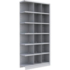 Metalware RK264 Boltless Shelving Unit, 7-Shelves, 36" x 12" x 76", Light Grey-Adjustable shelving system that provides high strength, yet economical storage capacity for your needs