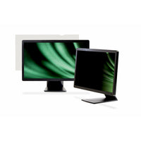 Staples 24" Privacy Filter for Widescreen Monitor-Outside the 60-degree viewing angle, the filter projects world-class 'blackout' privacy