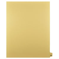 Mark Maker Legal Tabs - Letter Size - Buff - 1/25th cut - 25 tabs per package - 5 packages Pack - Number 200-Buff Single Tabs