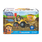 Educational Insights Design & Drill Bolt Buddies Bulldozer - Multicolor-Construction meets pretend play! Kids use a handheld screwdriver and colorful bolts to build their very own bulldozer, complete with scoop bucket that moves up and down, then pop the Bolt Buddy construction worker and animal pal into the vehicle and dig into pretend play fun