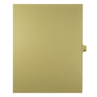 Mark Maker Legal Exhibit Index Tab Buff Single Tabs, 1/25th Cut, Letter Size, No Holes, Number 138, 25 Pack-Buff Single Tabs, 1/25th Cut