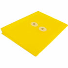 JAM Paper Plastic Envelopes with Button and String Tie Closure Index Booklet - 5.5" x 7.5" - Yellow - 12 Pack -Quantity: 12 per pack