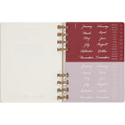 Moleskine Undated Extra Large Hard Cover Spiral Planner - 7.5" x 10" - Crush Grape-The Paper Of This Moleskine Object Is Made Of Material From Well-Managed, FSC-Certified Forests And Other Controlled Sources