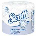 Scott Professional 100% Recycled Fiber Standard Roll Toilet Paper - with Elevated Design - 2-Ply - Individually wrapped rolls - White -  80 Pack-473 Sheets/Roll, 80 Scott Professional 100% Recycled Fiber Standard Roll Toilet Paper Rolls/Case, 37,840 Sheets/Case, with Elevated Design