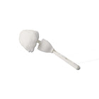 Marino Acrylic Toilet Bowl Brush with Cup Strainer - White-Acrylic Toilet Bowl Swab Brush with Cup Strainer