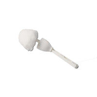 Marino Acrylic Toilet Bowl Brush with Cup Strainer - White-Acrylic Toilet Bowl Swab Brush with Cup Strainer