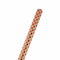 JAM Paper Gift Wrap - Kraft Wrapping Paper - 50 Sq Ft Total - Red Foil Polka Dots on Brown Kraft Paper - Roll 2 Rolls/Pack-Red Dots Kraft, Colourful Wrapping Paper will make anyone excited to find out what’s inside