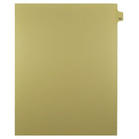 Mark Maker Legal Exhibit Index Tab Buff Single Tabs, 1/25th Cut, Letter Size, No Holes, Number 152, 25 Pack-Buff Single Tabs, 1/25th Cut