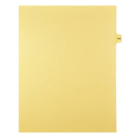 Mark Maker Legal Tabs - Letter Size - Buff - 1/15th cut - 25 tabs per package - 5 packages Pack - Number 139-Buff SingleTabs