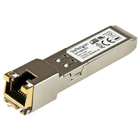StarTech MSA Compliant Gigabit Copper RJ45 SFP Transceiver, 1000Base-TX, 100m (SFP1000TXST)-Delivers reliable RJ45 Gigabit Ethernet connections for 1000Base-TX compliant networks
