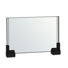 Azar Two-Sided Large Acrylic Sign Holder With Magnetic Boots, 11" x 8.5", 2 Pack (109904)-Sign Holder