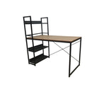 J&R Home Collection Leo Space Saver Desk /Bookshelf Combo-Dimensions: 47.24"W x 25.19"D x 47.83"H