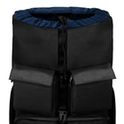 Lencca Logan 17" Laptop Travel Backpack - Black-Shoulder and back air mesh padding