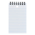 Merangue Memo Books - 3" x 5" - 60 Sheets - Assorted Colours - 36 Pack-College ruled (9/32-inch spacing) with vertical red line margin