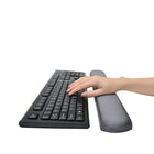 DAC MP-114 Super-Gel Straight Edge Keyboard Wrist Rest, 19-1/4 x 3 x 1", Grey-Size: 19-1/4 x 3 x 1"