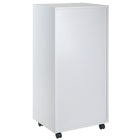 Winsome 10616 Halifax Cabinet White Finish-Optional casters, 2 of which are locking