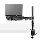 StarTech Articulating Laptop Tray or Monitor Arm Desk Mount-Made of steel and plastic