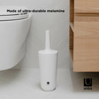 Umbra Corsa Toilet Brush - Melamine - White-7