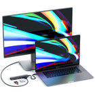 Satechi Type-C Slim Multiport with Ethernet Adapter - Space Grey-USB-C