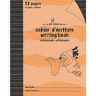 Louis Garneau Exercise Book, Interlined, 9-1/4" x 7-1/4", 32 Pages, Orange, 48 Pack-Exercise book with interlined ruling, laminated covers and thick paper