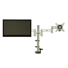 DAC MP-200 Height adjustable Articulating Monitor Arm, Dual Arm, Silver-Arms can be locked tight for touch screen applications