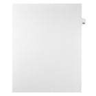 Mark Maker Legal Tabs - Letter Size - White - 1/25th cut - 25 tabs per package - 5 packages Pack - Number 130-White Single Tabs