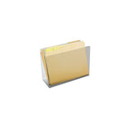 Azar Acrylic Desk File Holder, Clear, 5.75" x 2.5" x 4.5", 4/Pack (255080)-Dimensions: 4.5" x 5.75" x 2.5"