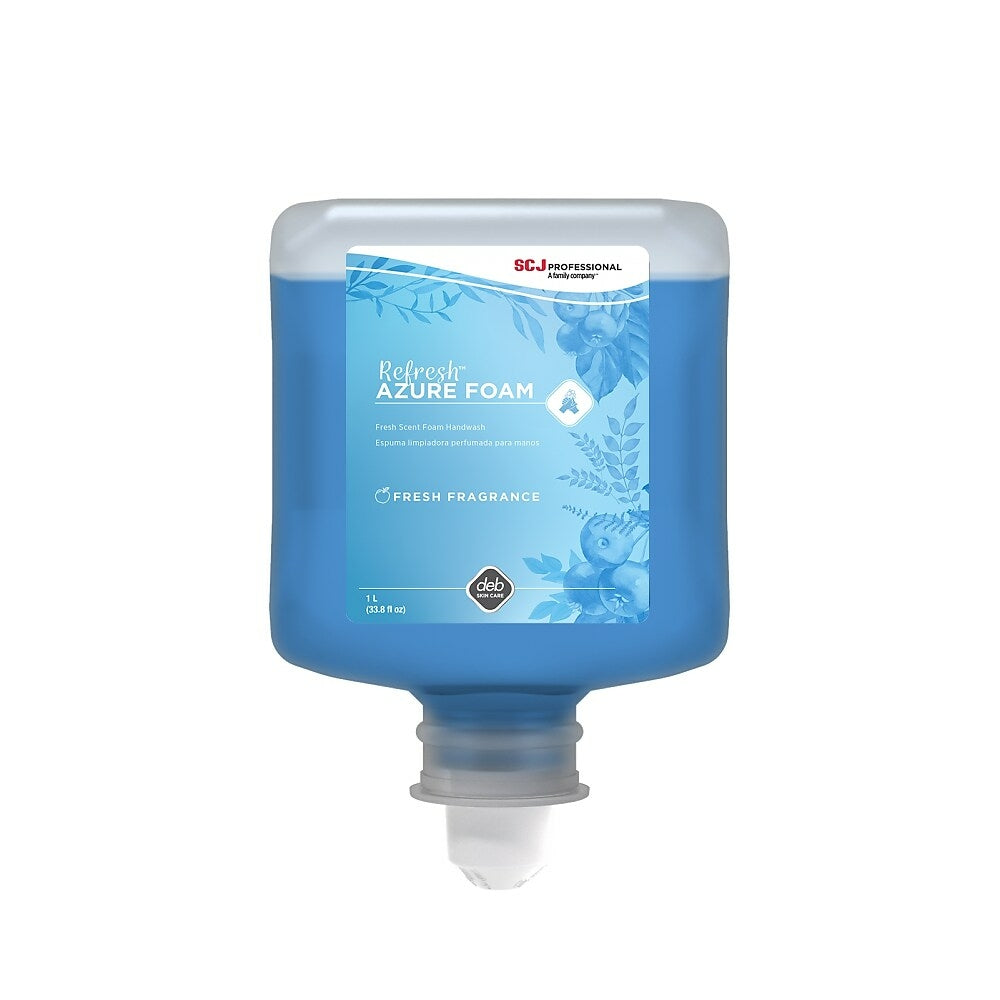 Deb Refresh Azure Foam Handwash Refill, 1L Cartridge | staples.ca