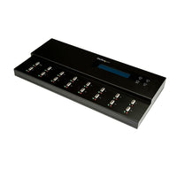 StarTech 1:15 Standalone USB Duplicator and Eraser-Duplicate or erase up to 15 USB 3.0, USB 2.0 and USB 1.1 flash drives, without connecting to a host computer