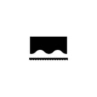 Teacher Created Resources Tcr4397 35" Scalloped Plain Border Trim, Black, 108 Pack (TCR4397)-Acid-free bulletin board trims for pre-school to 12th grade ensures safety for classroom decoration