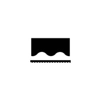 Teacher Created Resources Tcr4397 35" Scalloped Plain Border Trim, Black, 108 Pack (TCR4397)-Acid-free bulletin board trims for pre-school to 12th grade ensures safety for classroom decoration