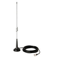 Cobra 18.5" Magnetic Mount CB Antenna-18.5" antenna attaches easily to the roof or trunk lid of your vehicle