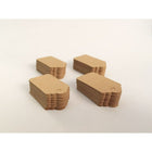 Kraft Tag, 1 1/2" x 3/4", 1000 Pack-Card stock