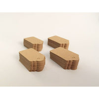 Kraft Tag, 1 1/2" x 3/4", 1000 Pack-Card stock