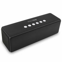 MotionGrey M Series High Quality Enhance Audio Portable Bluetooth Speaker - Black-Portable 360 deg surround sound bluetooth speaker with a dual speaker system and an enhanced bass technology