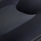 TygerClaw Executive High Back Gaming Style Chair, Black-Cross foot Flexible Nylon with 5 double safety wheels