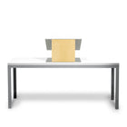 Urbann K9 Tabletop Lectern, Anti-Microbial - Aluminum and Wood, Natural-Overall Dimensions: 610 mm X 510 mm X 380 mm (24" X 20" X 15")