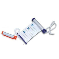 Elegance Write N Roll Luggage Tag, Silver/Grey-Type: Luggage Tags