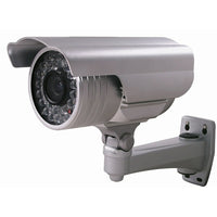 SeqCam SEQ5403 Weatherproof IR Colour Security Camera, 9" x 10" x 6", Silver-Advanced image sensor produces high resolution video at 600 TV Lines of resolution