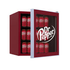 Dr. Pepper 1.8 cu ft Compact Refrigerator - Maroon-Includes 2 adjustable full width shelves