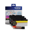 Brother LC30333PKS Super High Yield Inkvestment Colour Ink Cartridge Combo Pack-Superior inkjet print quality you can consistently rely on for up to 1,500 pages/cartridge.