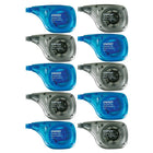 Staples Sidewinder Correction Tape - 10 Pack-Side rolling tip offers comfort and control
