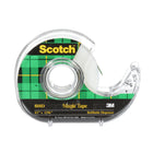 Scotch Magic Tape with Dispenser, 12 mm x 32.9 m-Non-yellowing tape disappears when applied, and stays invisible over time