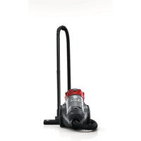 Dirt Devil ExpressLite Cyclonic Canister Vacuum-Extended reach stretches from floors to ceilings