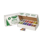 Crayola Regular Crayons Classpack - Assorted - 8 Colours - 800 Pack-Crayola's brand of crayons delivers easier colouring and truer colours for hours of creative colouring fun
