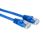 Speedex Cat6 24AWG 550Mhz 100 FT UTP Ethernet Bare Copper Network Cable, Blue-The 8P8C dual-line position is durable and resistant for plug-in and plug-outs