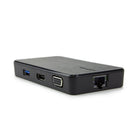 Targus USB 3.0 Dual Video 1K-2K Travel Docking Station-Connectivity to projectors, monitors and HDTV's